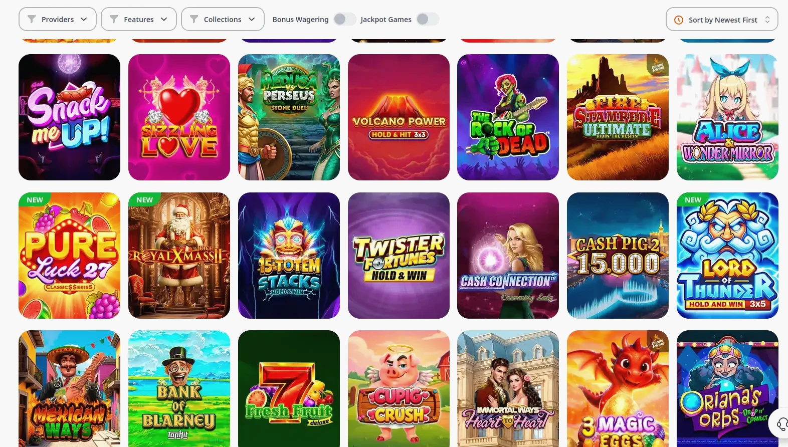 Fortuna Casino app mobile interfaccia giochi
